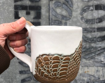 Handmade Stoneware Mug, Handmade Pottery, Coffee Mug