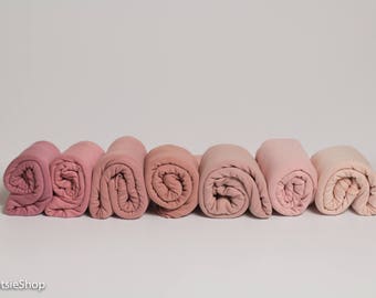 110+ Colors Jersey Wrap, Newborn Photo Session Prop, Dusty Pink Jersey Knit Wrap, Mauve Jersey Wrap, Salmon Jersey Wrap, Blush Jersey Wrap