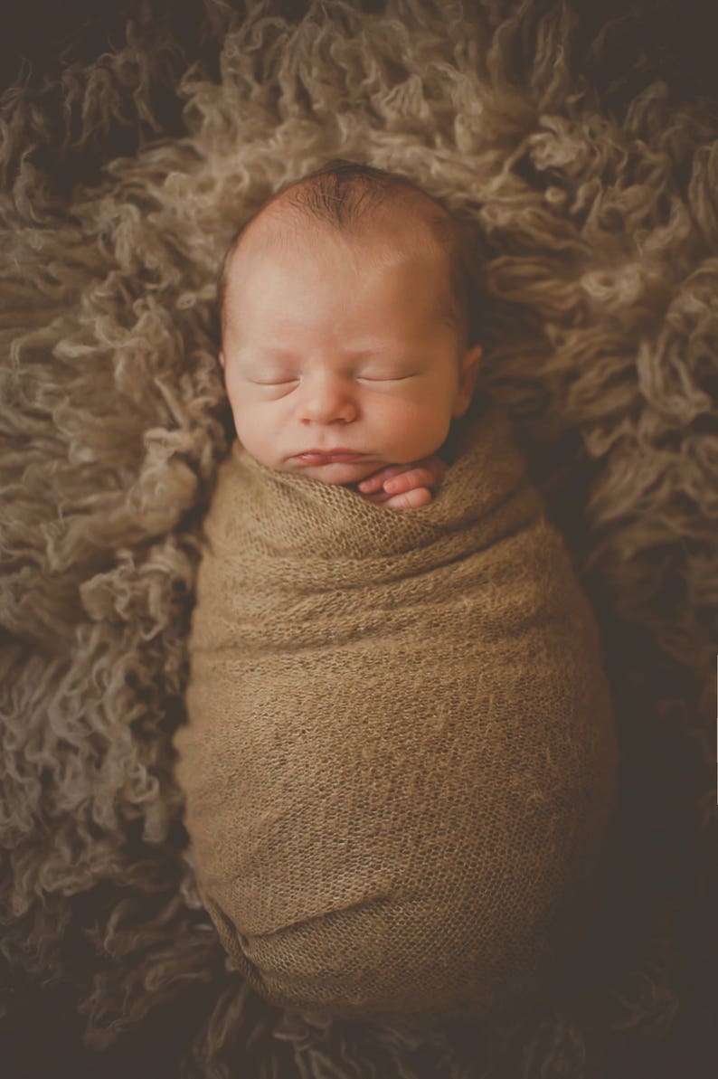 Stretch Knit Wrap Newborn Knit Wrap Baby Knit Wrap Mohair Etsy