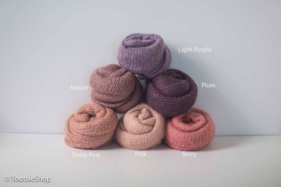 Stretch Knit Wrap Newborn Knit Wrap Baby Knit Wrap Mohair Etsy