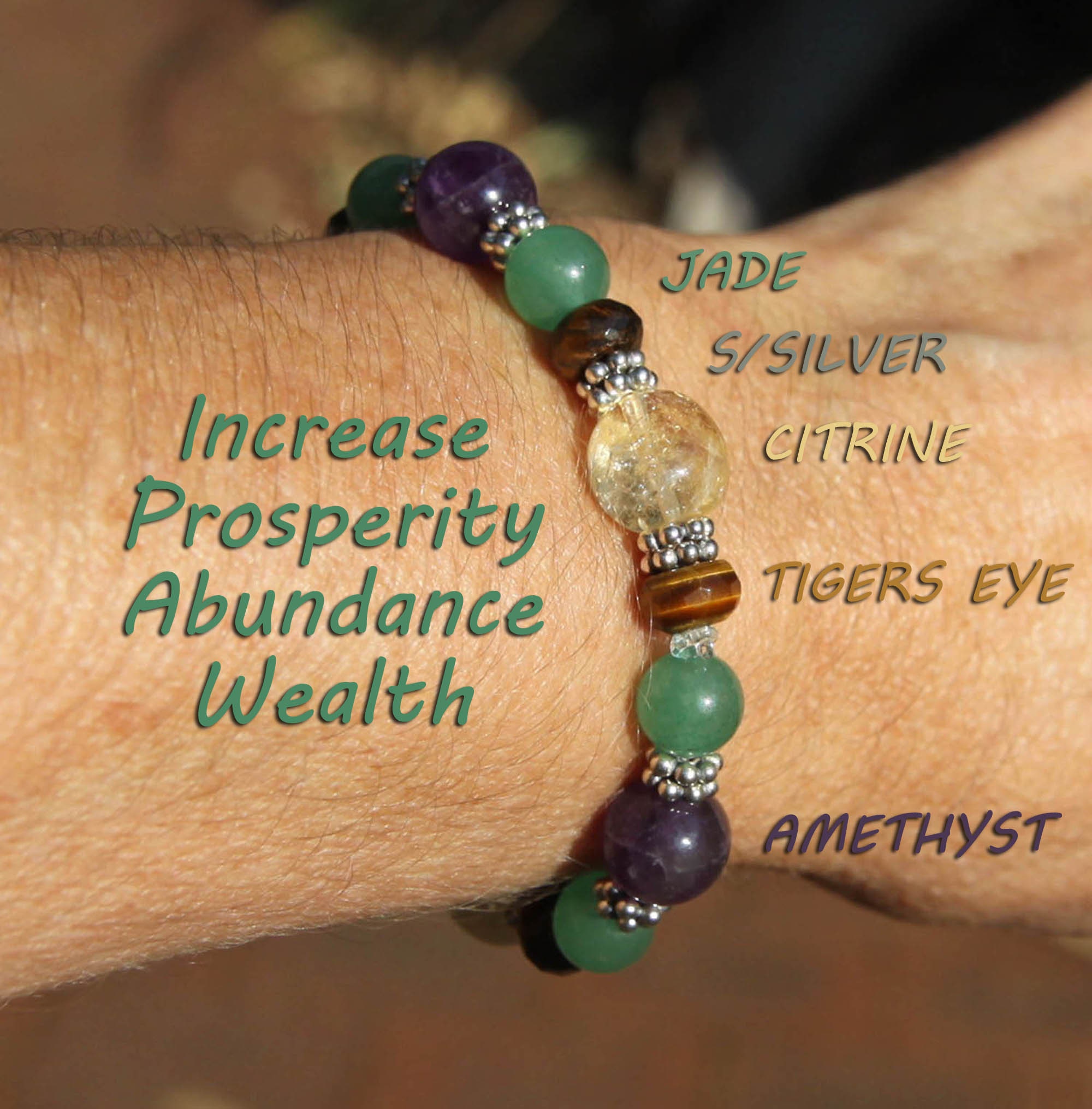 Wealth Bracelet Success Bracelet Abundance Bracelet Healing Etsy