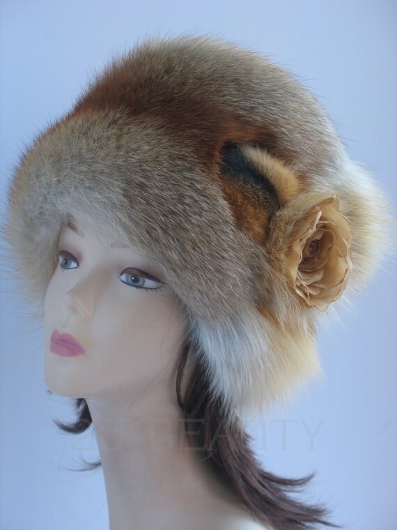 fox fur hats ladies