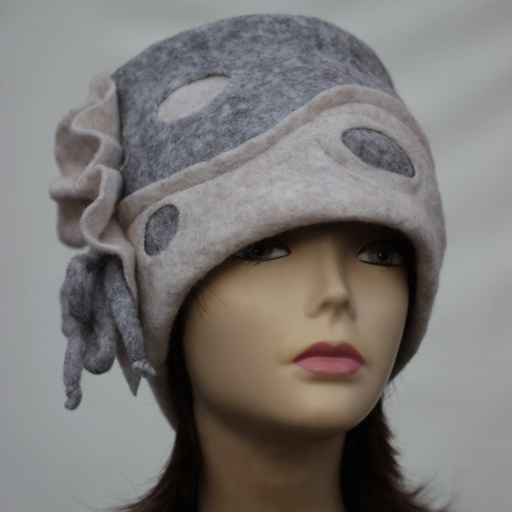 Felt Hat Womens winter hats Felted wool hats Felt Hat Women Etsy