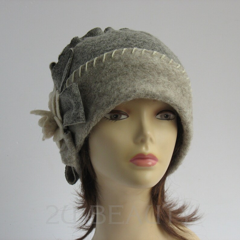 flapper style hat