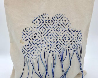 Raincloud tote bag