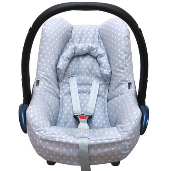 Maxi Cosi Cabriofix Cover taupe with stars