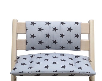 Tripp Trapp cushion set Junior gray with black Stars