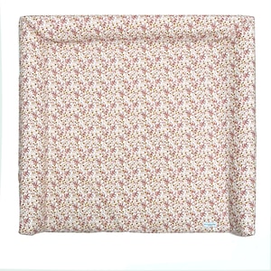 IKEAのVädra 74 x 80 cm チェンジングマット用カバー（フラワーメドウ ピンクベージュ）