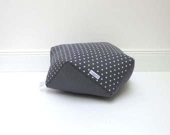 Cushion - Floor Pillow  - Decorative Pillow Childrens Room Deco - dark gray