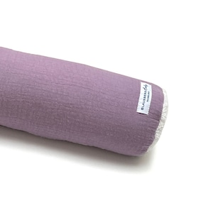 Changing table border made of muslin in various lengths (60-200 cm) - purple