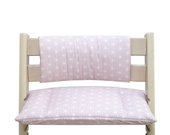 Tripp Trapp Coussin de siège Junior Set Happy Star Rose