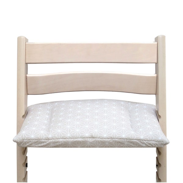 Cushion for  Tripp Trapp High Chair of Stokke - Happy Star Beige