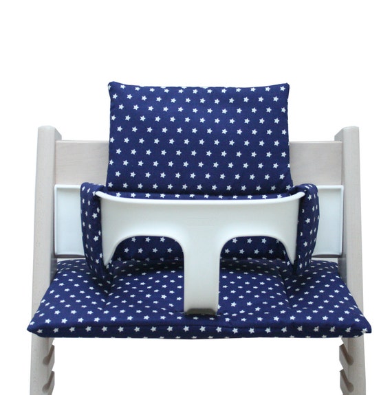 stokke high chair blue