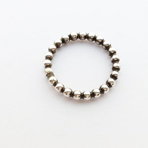 Kraalring zilver 2,5 mm dik