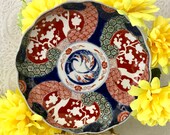 Antique Imari plate bowl fluted rim 1800 39 s Japanese Meiji period hand painted original signed 日本の明治時代