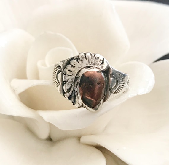 Navajo ring jewelry 925 sterling silver Indian Chi