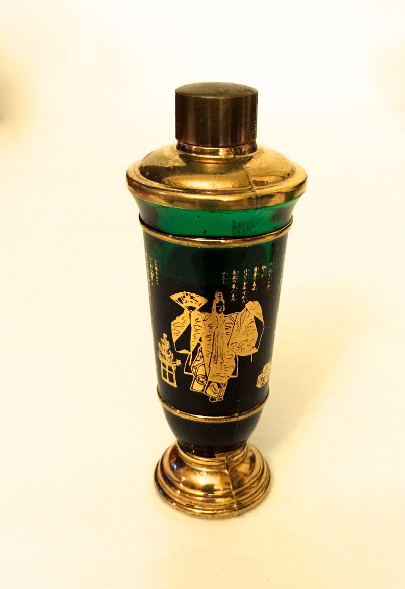 Japanese Green Tea Liqueur Bottle House Of Etsy