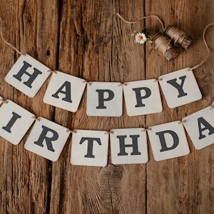 Happy Birthday garland photo prop for a baby session, toddler shoot, children milestone first birthday photography, gift for a photographer