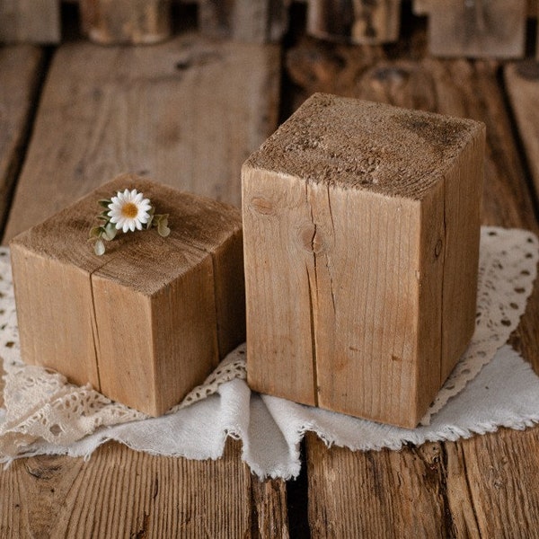 WOODEN BLOCKS, vintage style, newborn props, photo prop, blocks, birthday, photo props, photography props, wooden sign