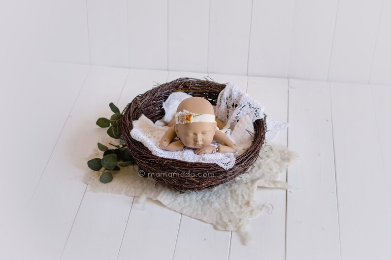 NEWBORN PROPS Twig Nest Basket Newborn Nest Large Newborn Etsy