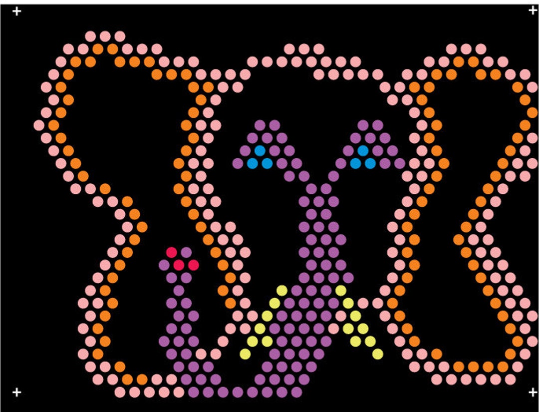 Lite Brite Template Refills: Holiday Designs (SQUARE)