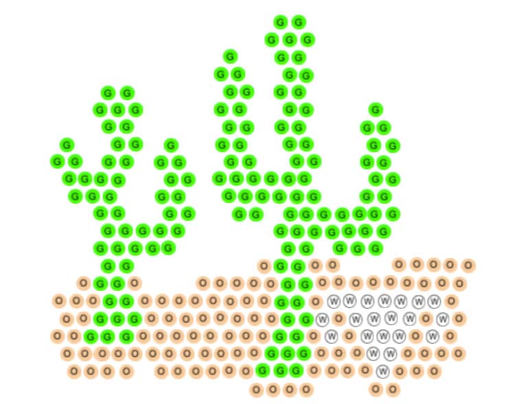 Lite Brite Template Refills 10 Designs Landscape Theme Pack (self Print ...