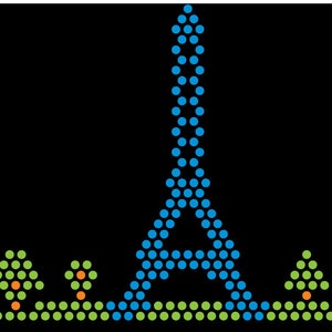 Lite Brite Template Refills 10 Designs Landscape Theme Pack (self Print ...
