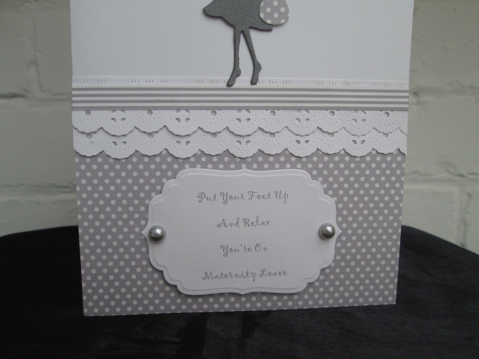Handmade Maternity Leave Card Etsy UK