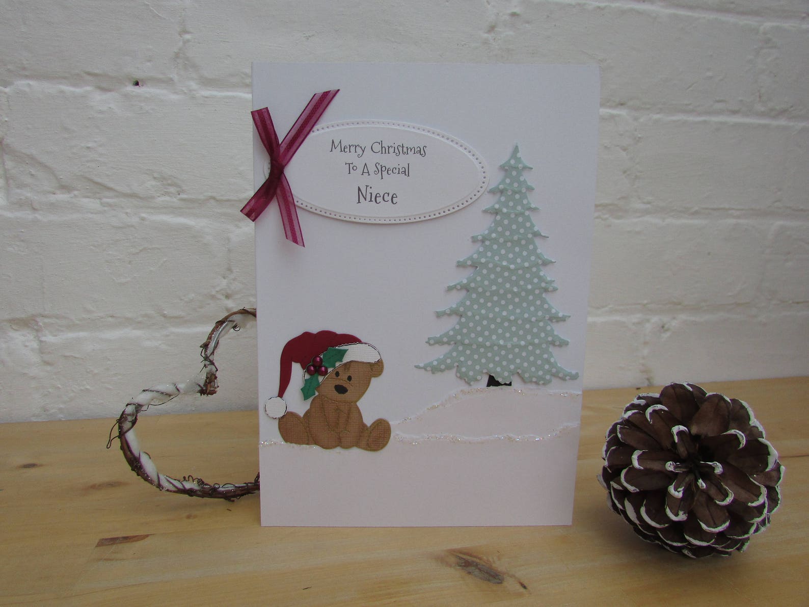 Christmas Card for Niece - Etsy
