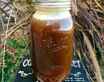 ONE 3 lb jar- PURE, All Natural Raw(unprocessed/unpasteurized) Alfalfa Honey in Mason Jars