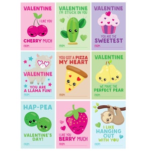 Kids Printable Valentine Cards