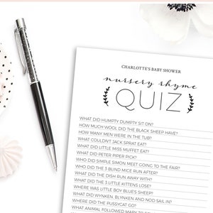 Baby Shower Games Printable Instant Download Celebrity Baby Name Game ...