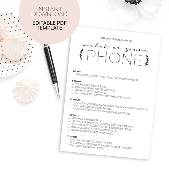 What is on Your Phone Mee Phone Lo Em Undhi Instant Download| Indian Bridal Shower Game Desi Wedding Game Bridal Shower Game What is on Your Phone Mee Phone Lo Em Undhi Instant Download| Indian Bridal Shower Game Desi Wedding Game Bridal Shower Game