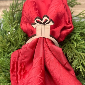 Christmas Present Napkin Ring