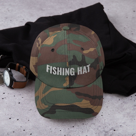 Fishing Hat Low Profile Hat - Etsy 