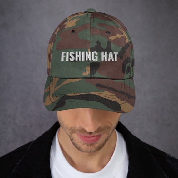 Fishing Hat Low Profile Hat - Etsy 