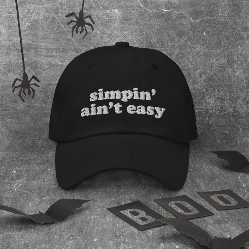 Simpin ain't easy hat Low profile dad hat image 7