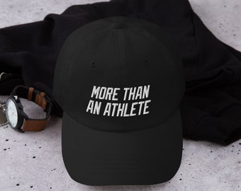 i am more than an athlete cap