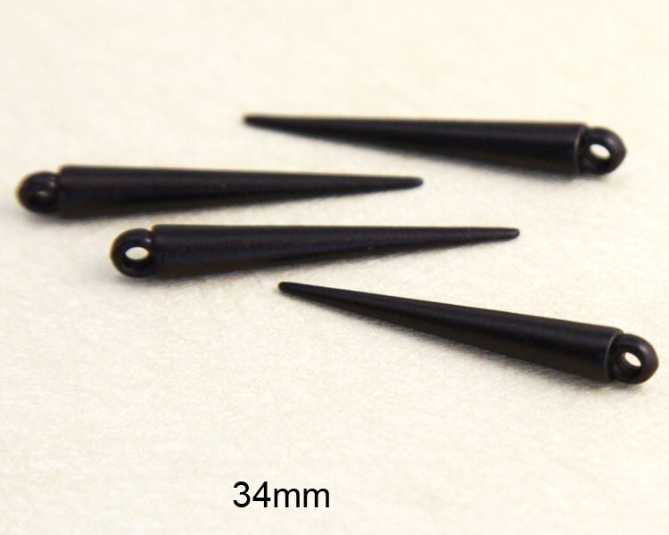 40pcs 534mm Black Needle Awl Charm 3D Awls Sewing Needles Etsy