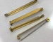 5pcs 5x50mm brass Brooch Back Bar Pins , golden Tone Brooch Pin Back Safety Pin Findings BR06-3 