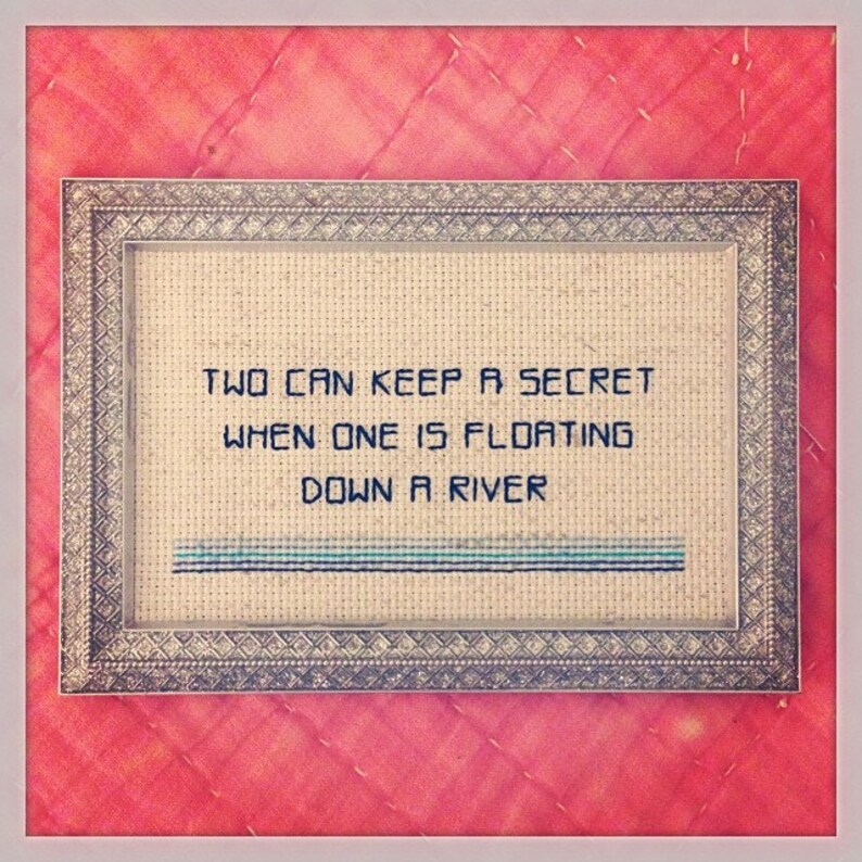 Two can keep a secret Etsy