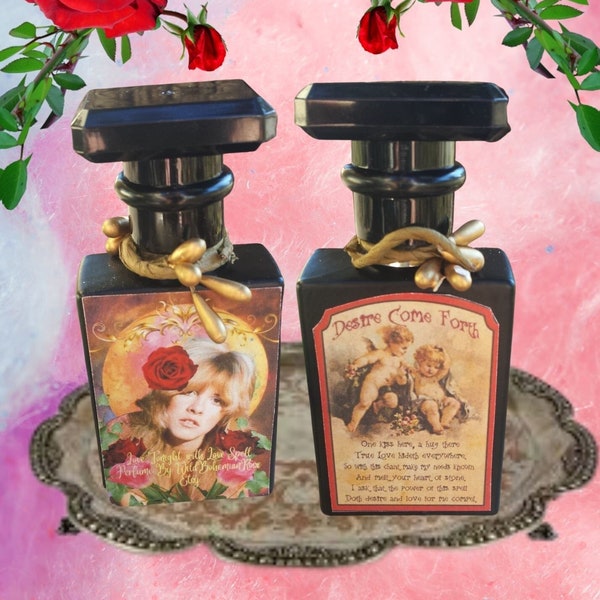 Love Spell Cotton Candy Perfume~Stevie Nicks Witchy Alcohol Perfume 1 Ounce/women eau de parfum gift
