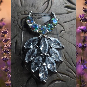 Moon rhinestone bindi, tribal fusion bindi, boho festival face decor gem jewel, third eye bindi, bridal bindi, bellydance bindi