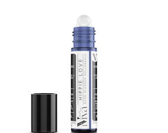 Hippie Love Rollerball | Natural Perfume | Essential Oil Roll On | Lavender Patchouli