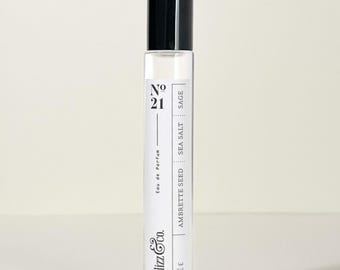 Salée Perfume Roller - Ambrette Seed • Sea Salt • Sage