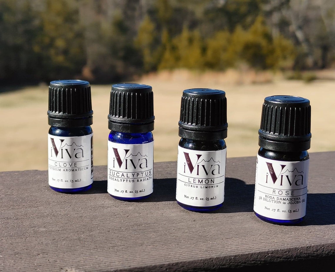 Smell Training Kit Pure Essential Oils Smell Kit Rose Oil Etsy