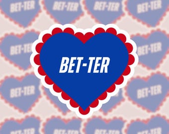 Adesivo Hollander Better, adesivo Heated Rivalry, adesivo in vinile Hockey Romance, Ilya Rozanov, adesivo Bookish resistente all'acqua