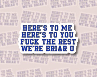 Off Campus Hockey Sticker, Briar U, Bookish Sticker, BookTok Gift, Kindle Sticker, Laptop Decal, Kindle Gift