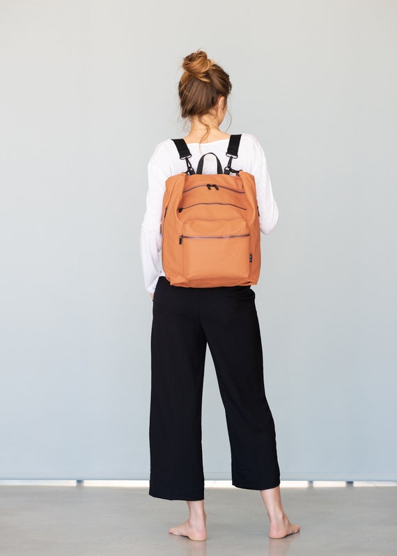 canvas diaper bag backpack