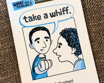 Mini Comic- Take a Whiff Prank story about two brothers